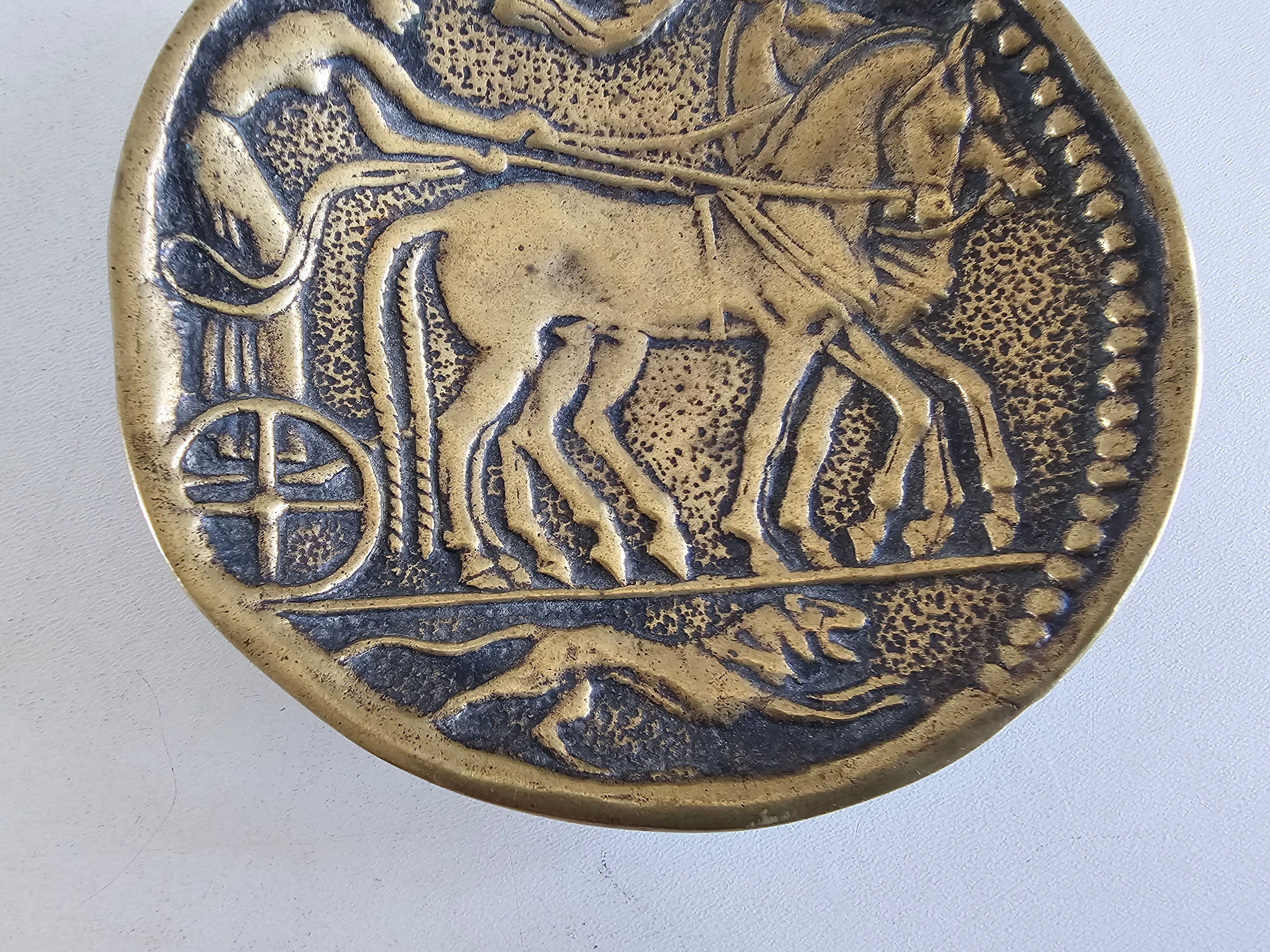 Sculpture and bronze - Max Le Verrier ashtray