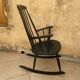 Rocking chair stol kamnik design 1960 scandinavian