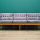 Lilac velour sofa, Danish design, 1970s, production: Denmark