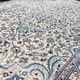 Persian Iran Nain Wool and Silk Oriental Rug: 3.10 X 2.08 Meters