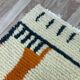 Traditional handmade pure wool rug, size 150 x 250 cm