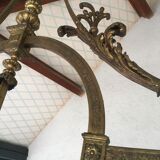 Bronze billiard chandelier