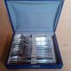 Fronnet 12 Silver-plated art deco oyster forks