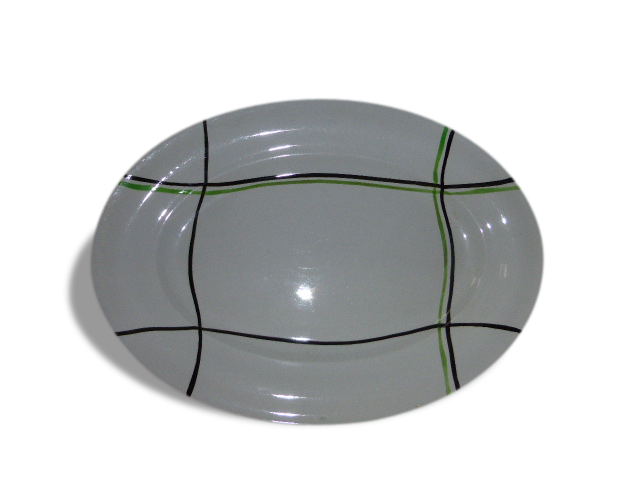 Bayonne, the name of this dish from ceranord St Amand vintage 1950/1960