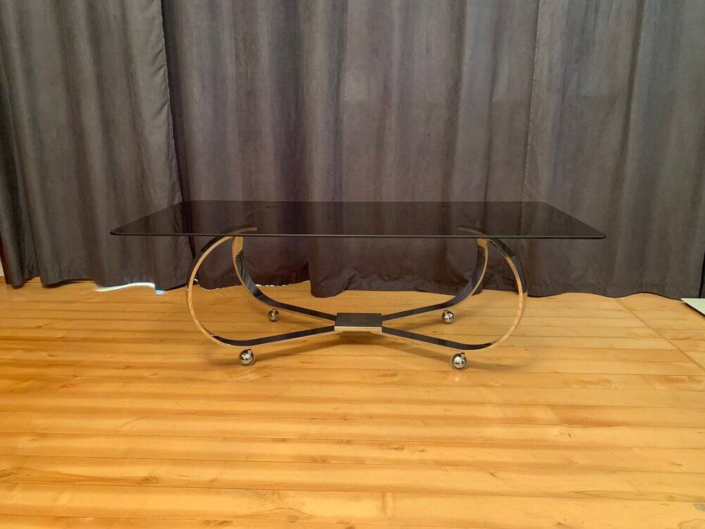 Mobile coffee table, Italy, 1970s