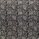 Antique black and gold faux bamboo fireplace screen