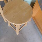 Low wooden stool workshop r