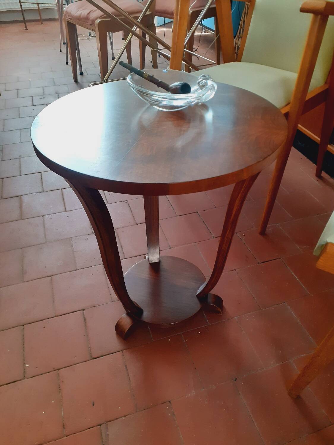 Art Deco Side Table from the 1950s