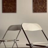 Set of 2 Plia chairs by Giancarlo Piretti for Castelli vintage