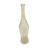 Bouteille en verre jaune