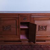 Art Deco Walnut Sideboard Buffet