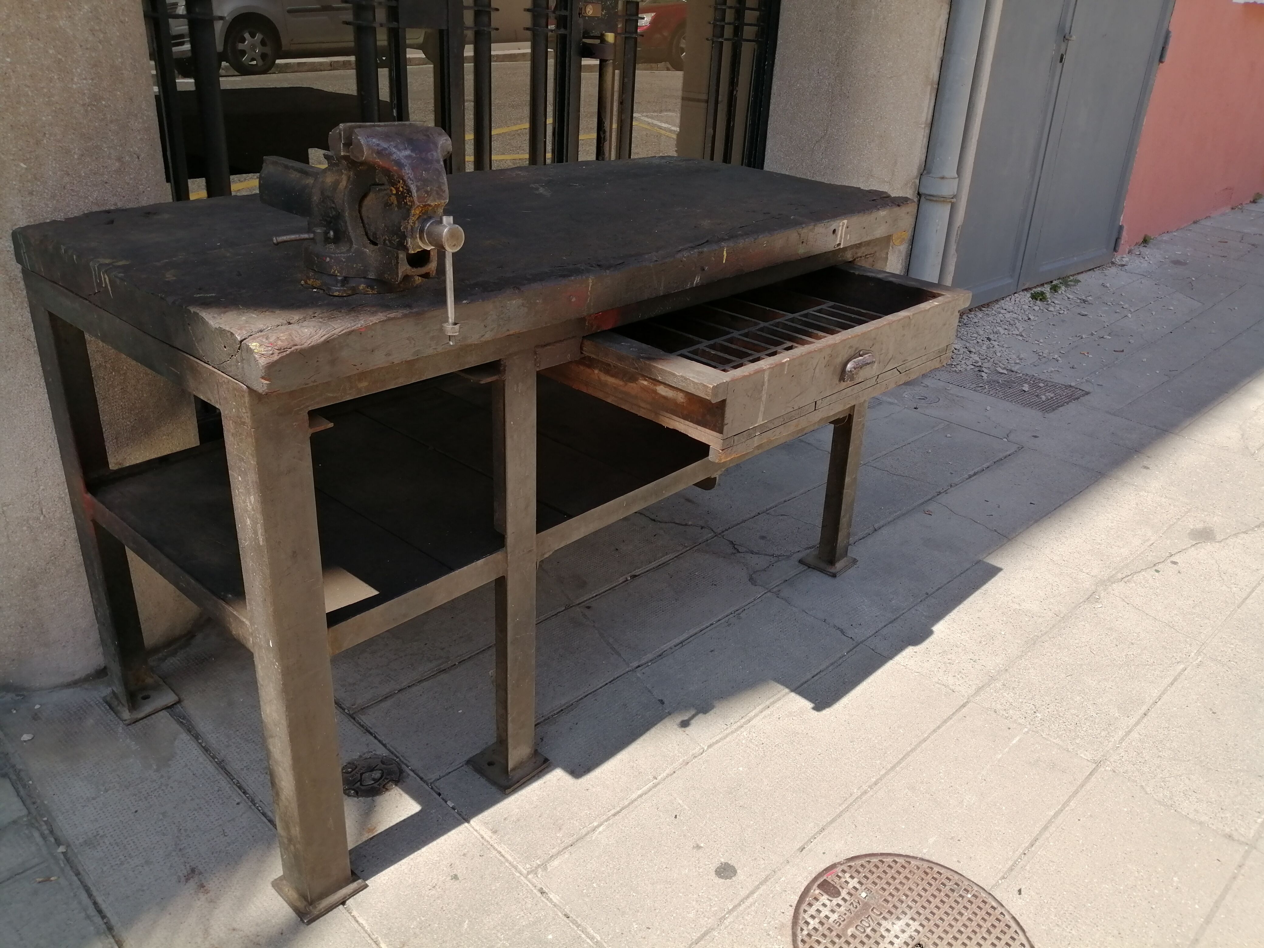 Industrial workbench in the 1960s