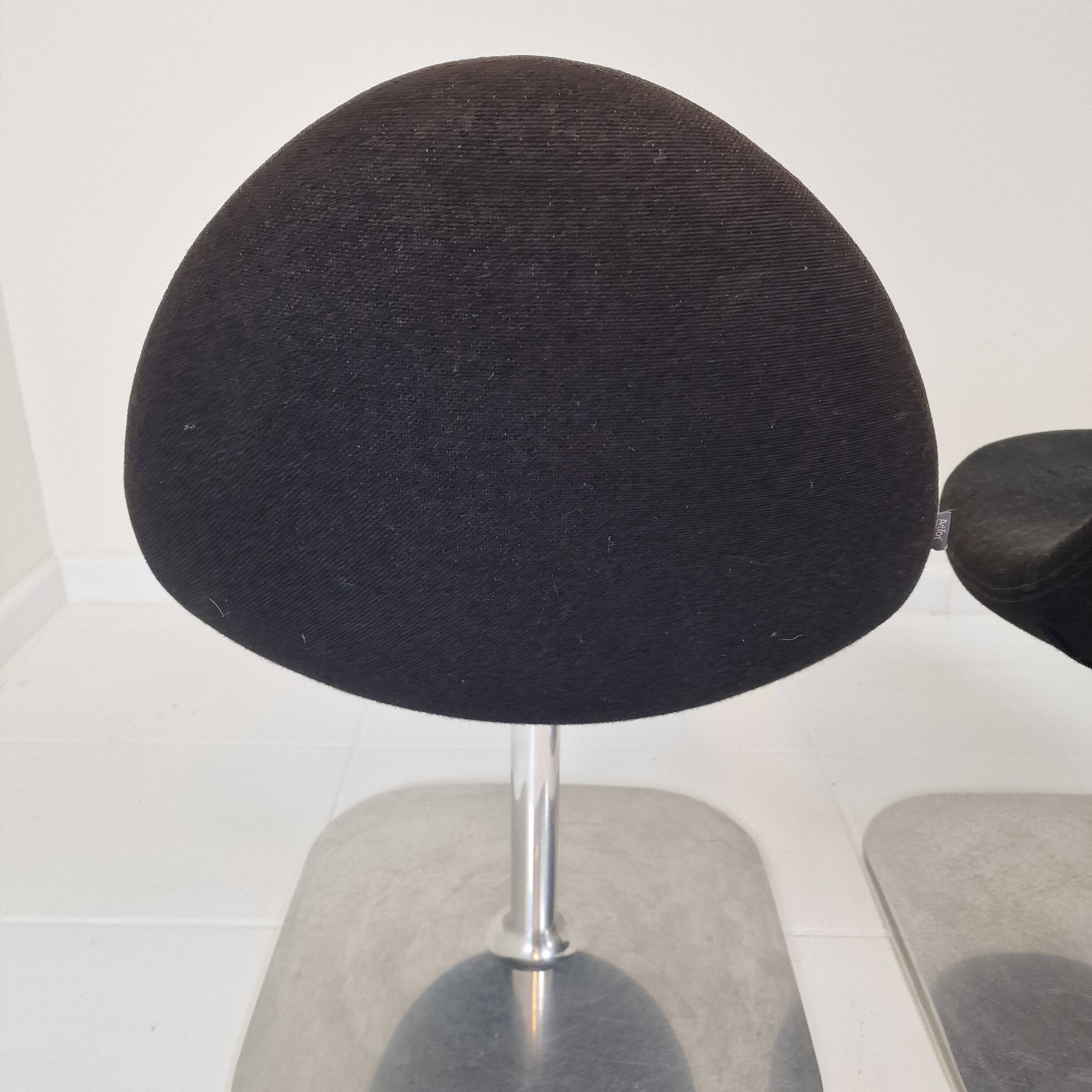 Set of 4 Artifort "Conco" Chairs, Michel van der Kley 2006
