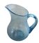 Biot blown glass pitcher
