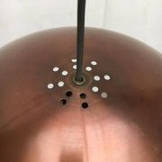 Mid-century copper dome pendant