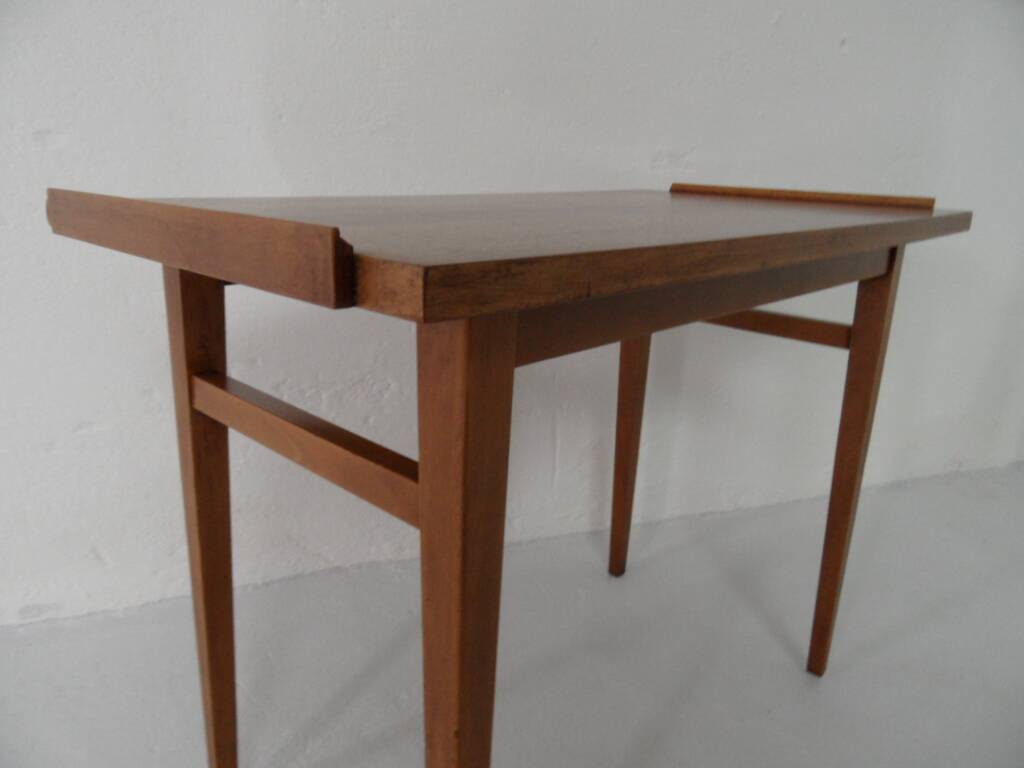 Mid Century teak wood sidetable 1950's