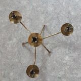 Brass chandelier - crowns - year 50