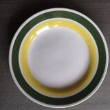 Duo of plates model Florida - Sarreguemines/Digoin - 1950s/1960s