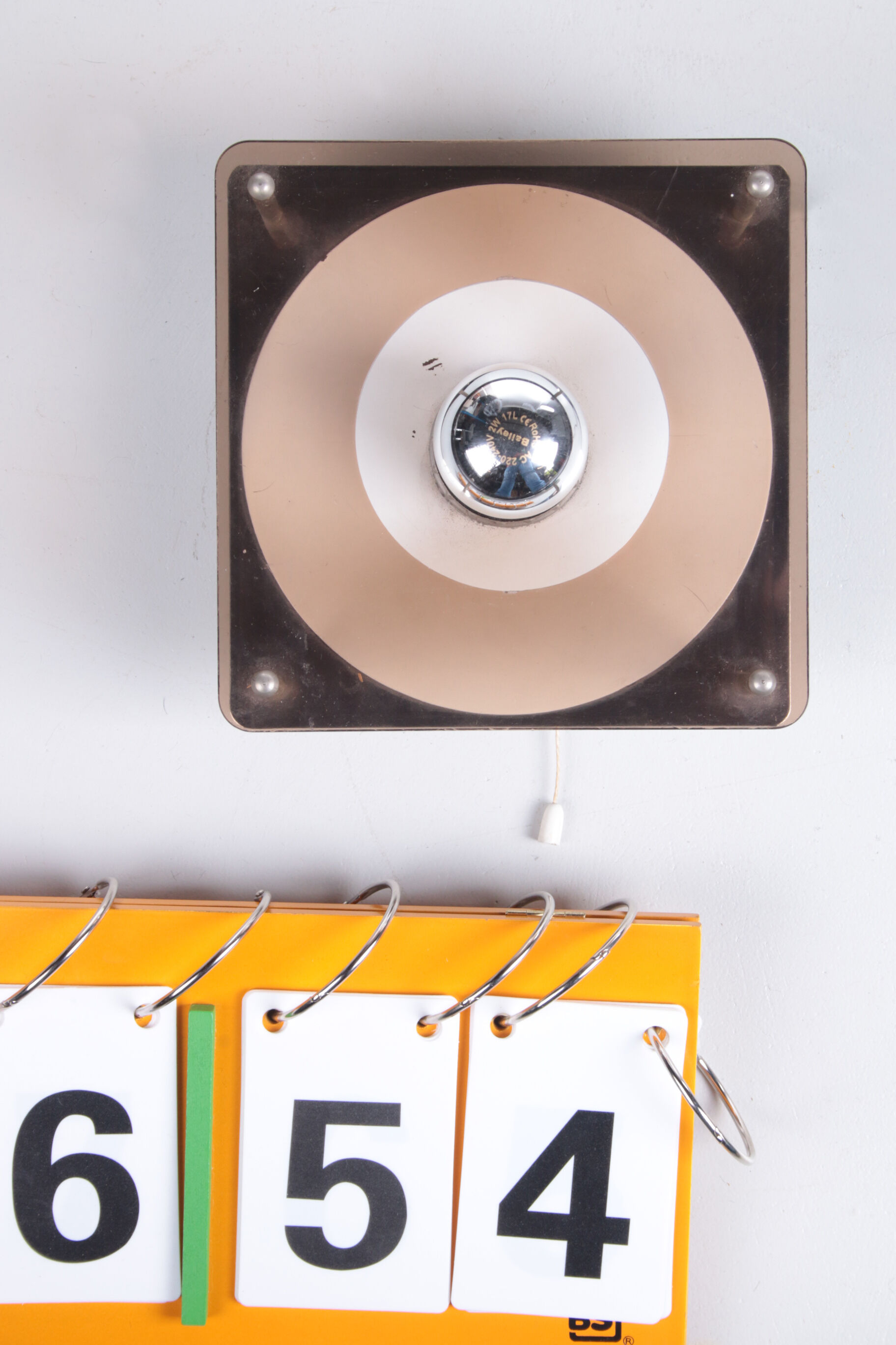 RAAK wall lamp of perspex model vb01