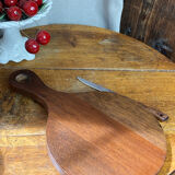 Plateau, wooden and ceramic chopping board, 1970s