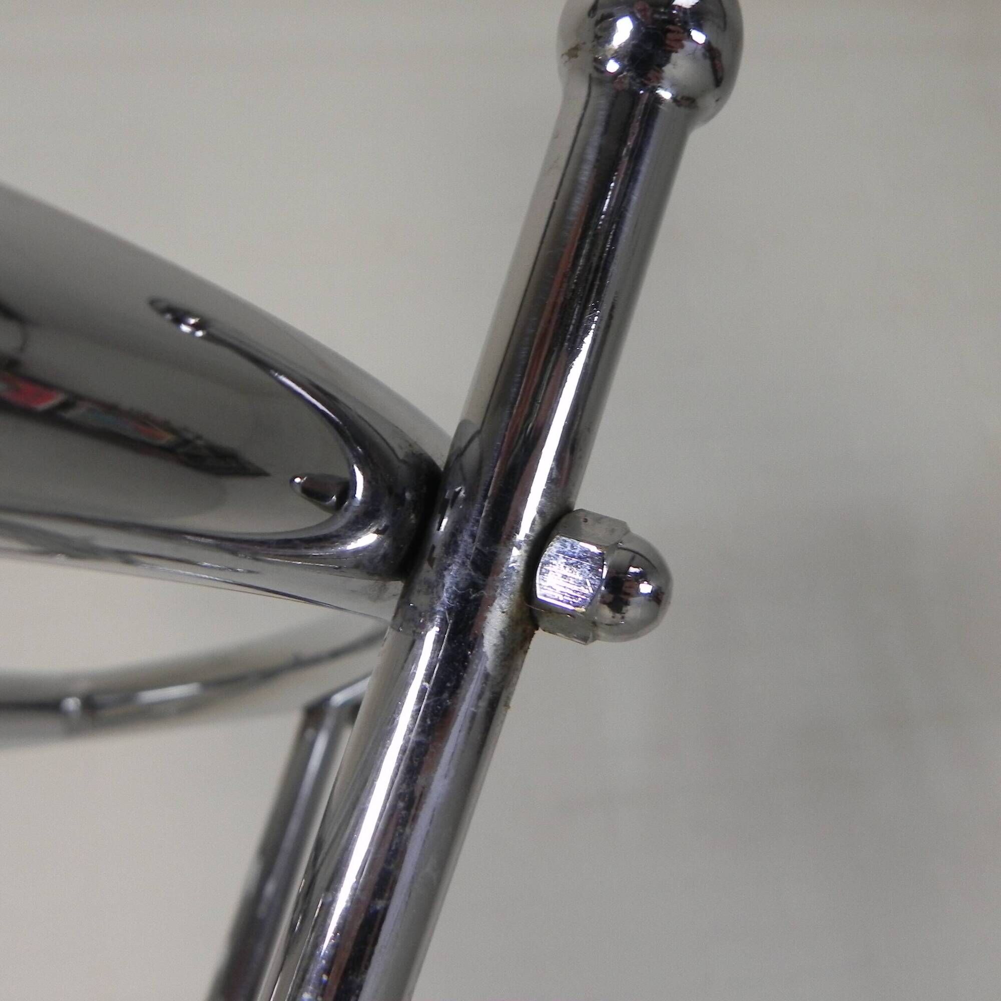 Freestanding Tubax coat rack with 6 double hooks, 1950s