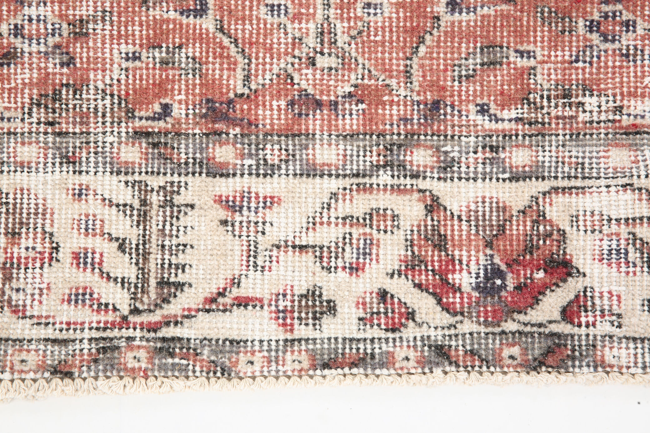 Tapis turc rouge pâle 2x9, 71x288Cm