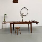 Cherry farmhouse table with 260cm extensions