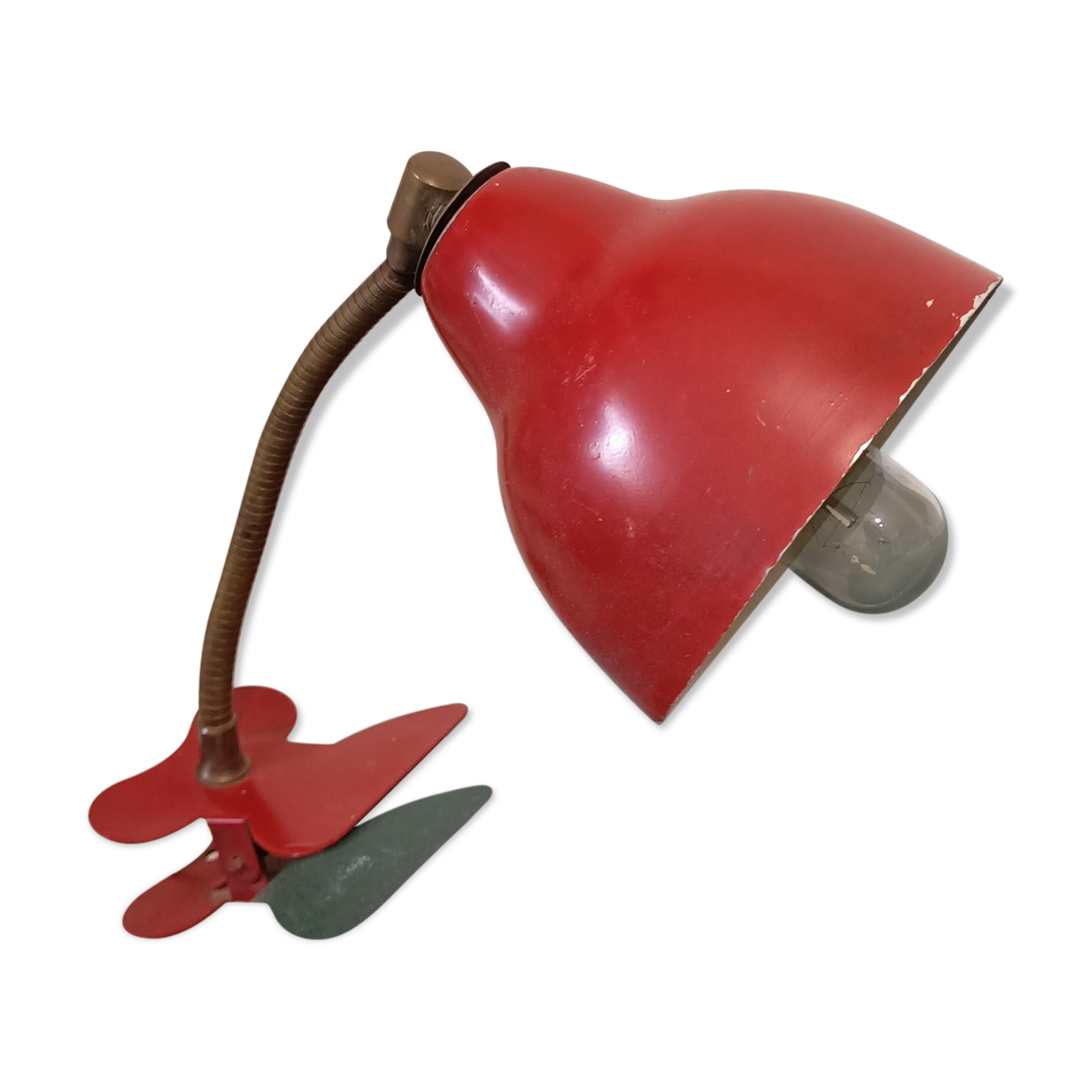 Vintage clamp lamp