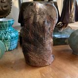 Ceramic soliflore - Brutalist - shaped piece