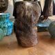 Ceramic soliflore - Brutalist - shaped piece