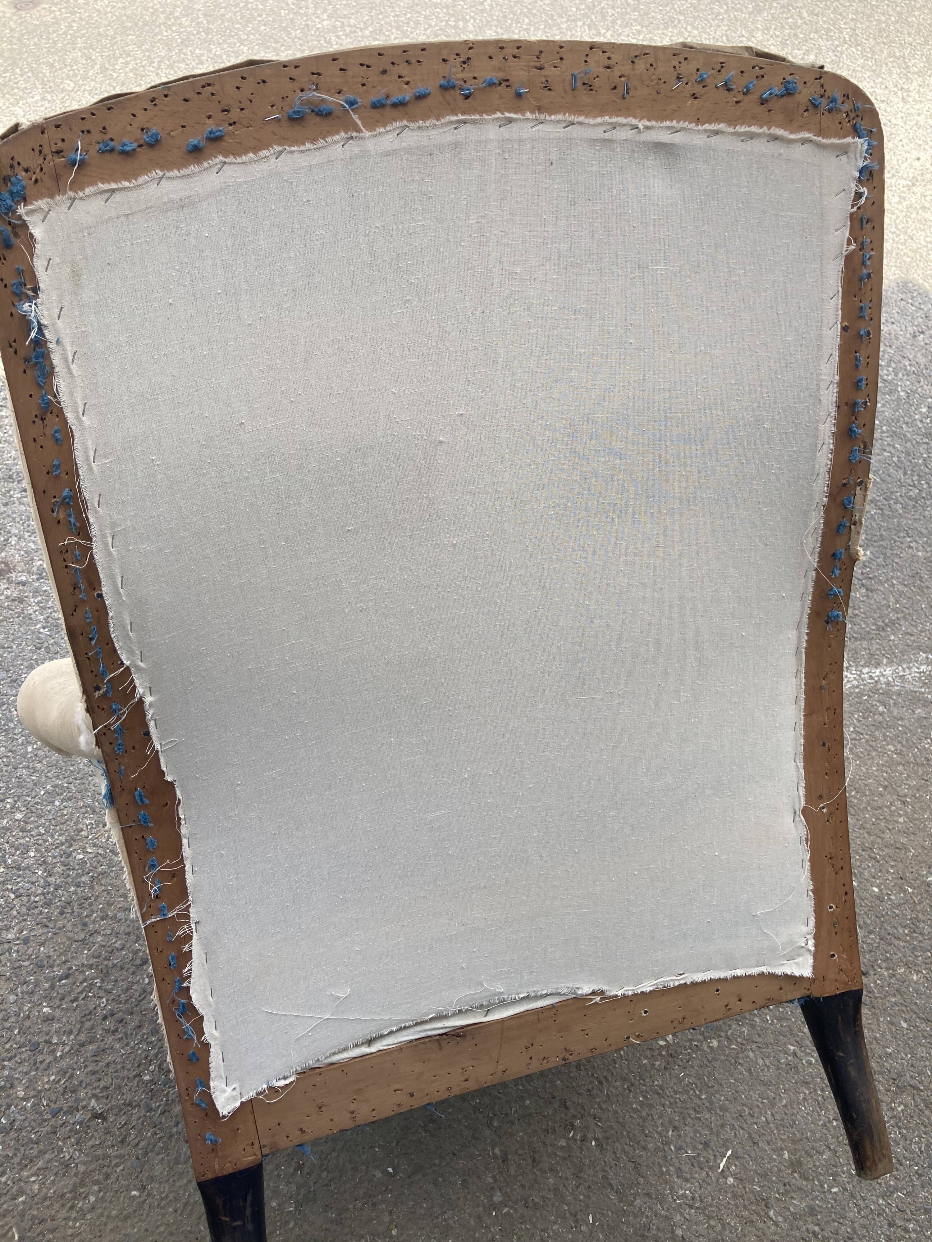 Paire de fauteuils anciens Napoléon III