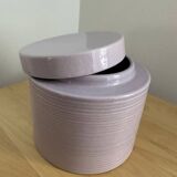 Pink ceramic pot Les Héritiers France - By Aimé Cécil
