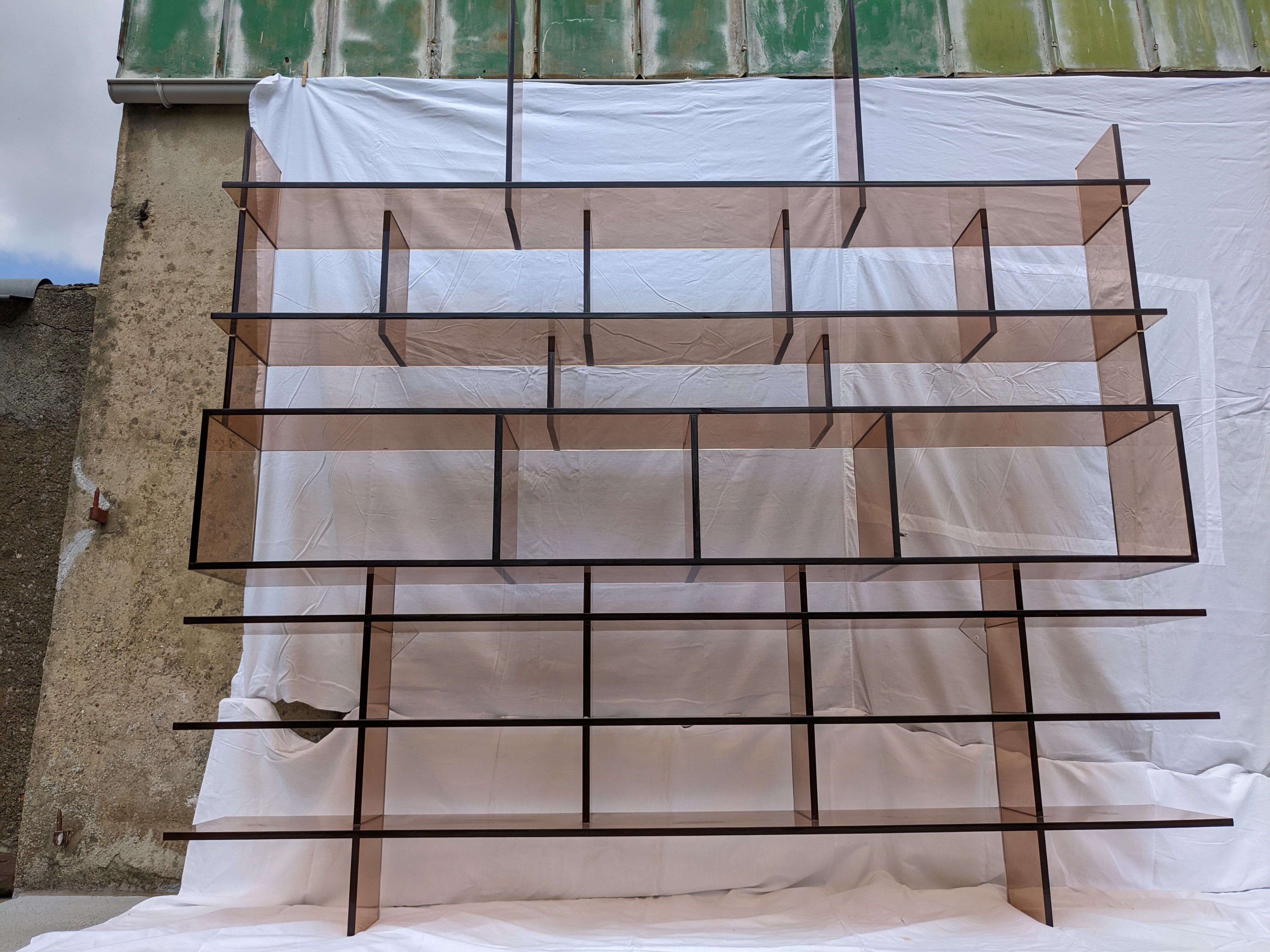 Modular plexiglass 70 library