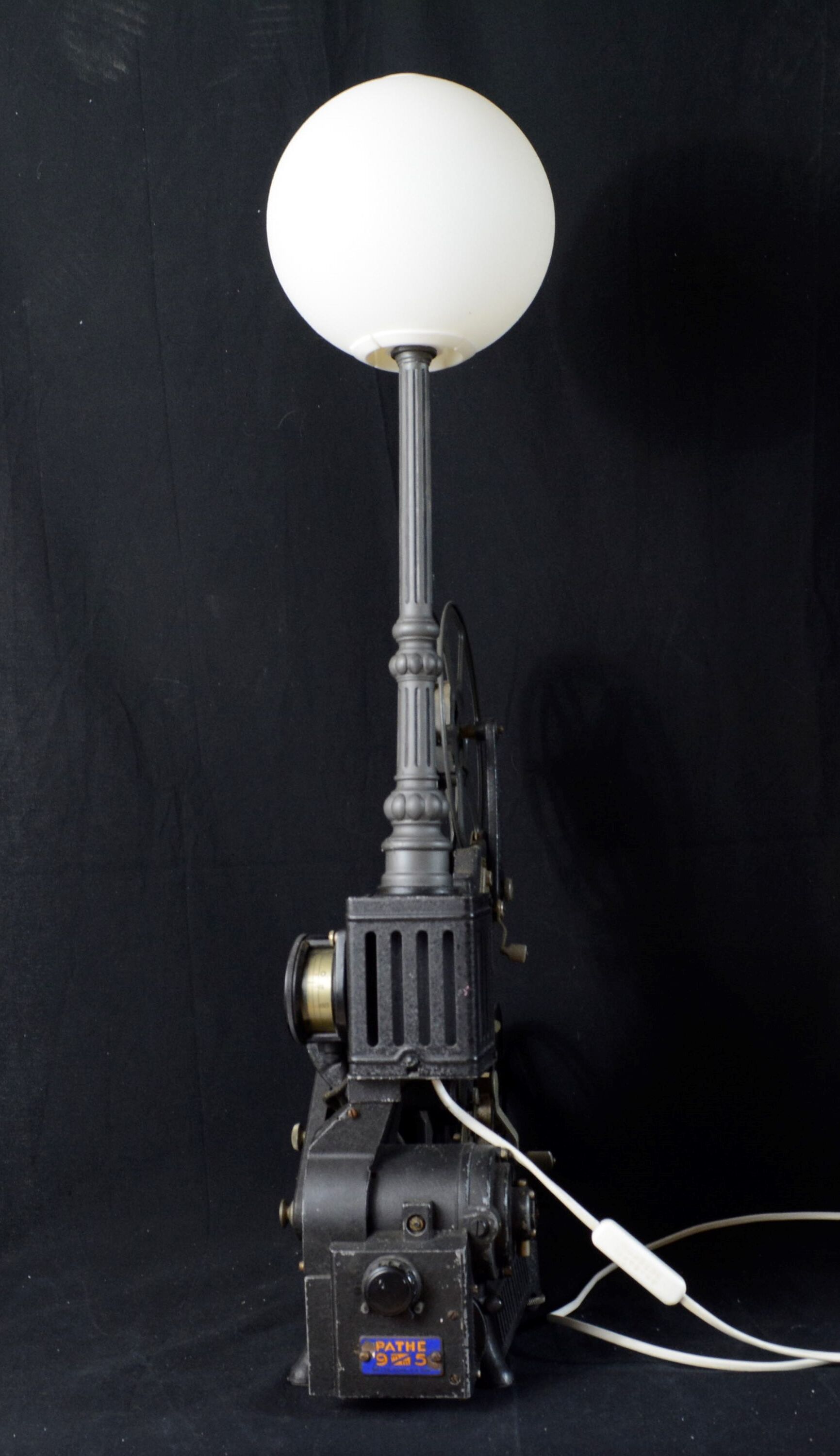 Cinema projector lamp Pathé Lux 1931, atypical industrial.