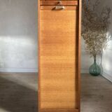 Vintage curtain filing cabinet