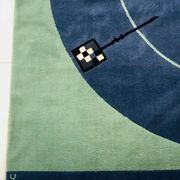 “Less is more” rug by C. Duc for Toulemonde Bochart, France 1980s