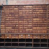 XXL Industrial Vintage Apothecary Cabinet | Hardware Store Drawer Unit