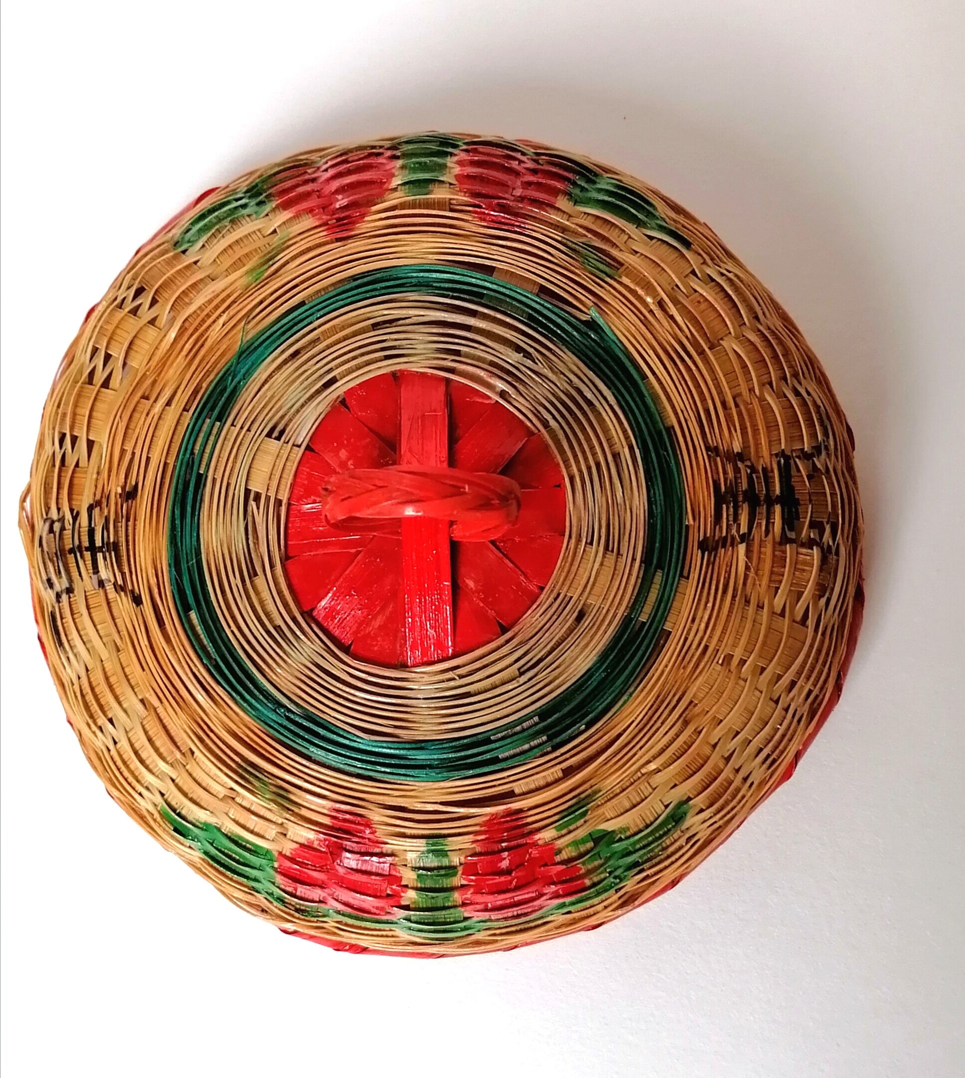 Asian Chinese wedding basket 60s