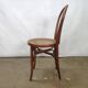 Chaise Léon Cambier bistrot vintage bois courbé Thonet