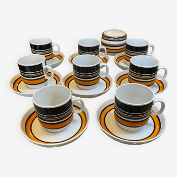 Vintage Bavaria coffee service from the 70s by Thomas Germany