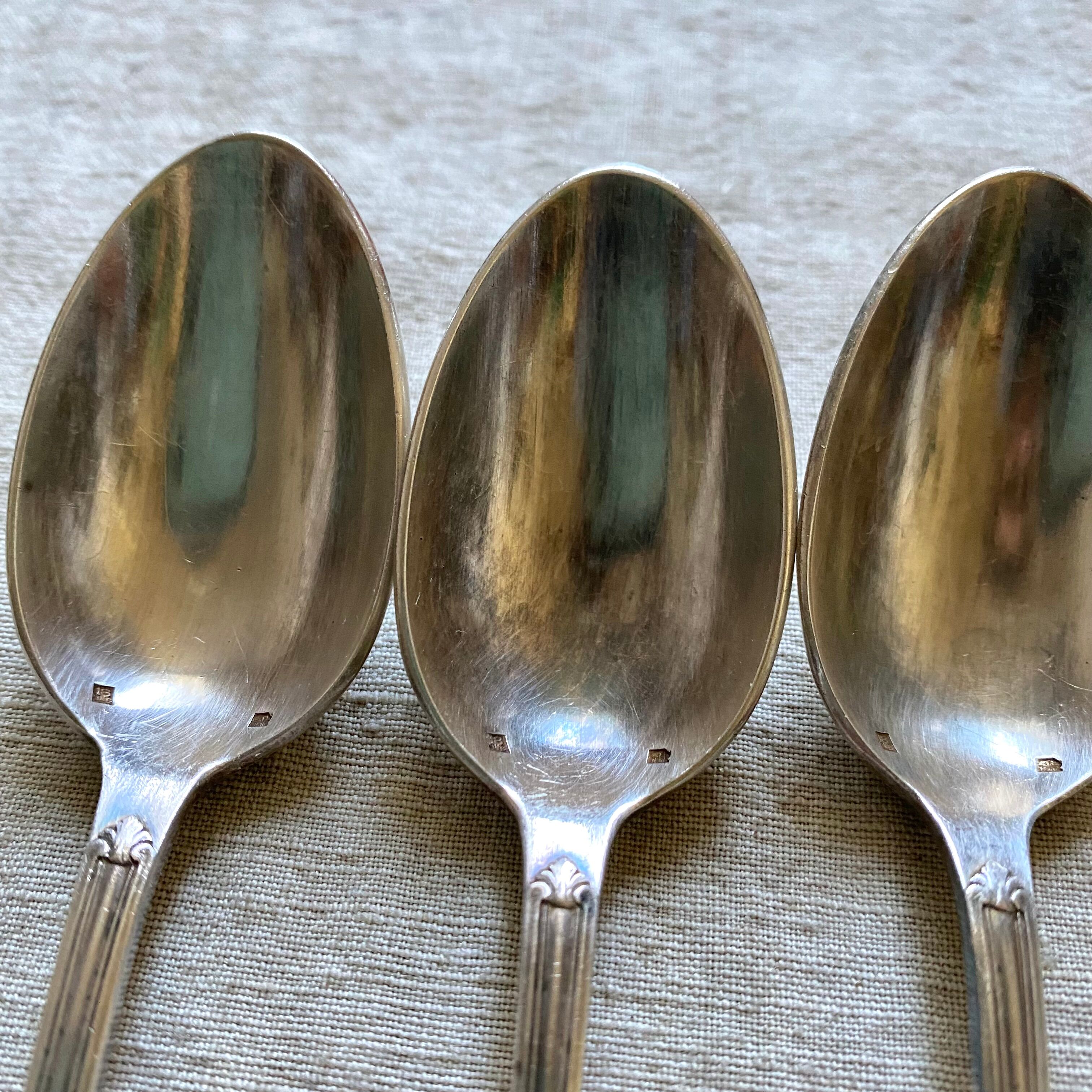 Old teaspoons
