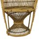 Large Rattan Wicker Peacock Chair Throne Emanuelle Boho 131cm
