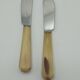 Twelve vintage butter knives