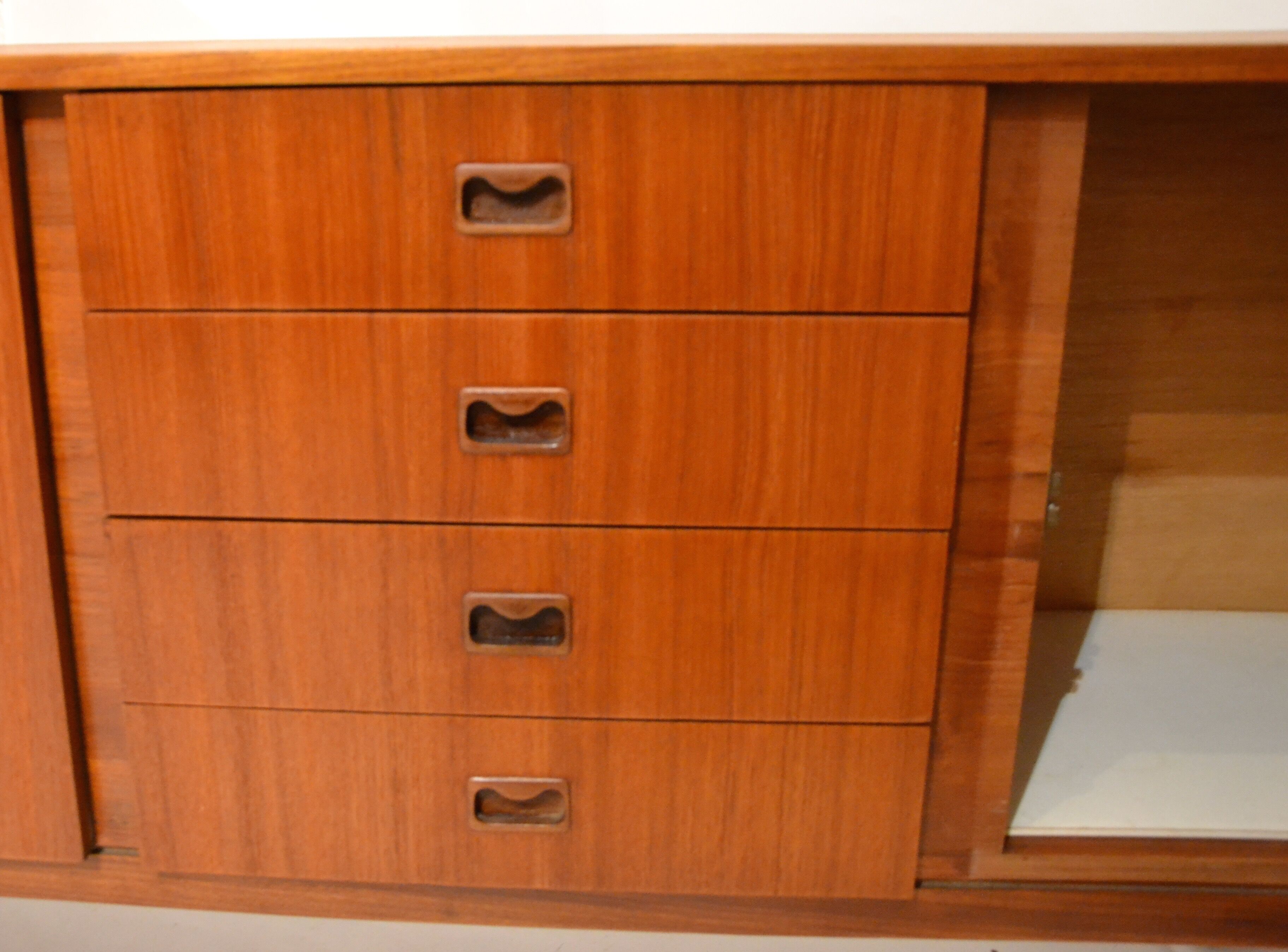 Enfilade scandinave en teck