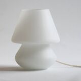 White mushroom lamp