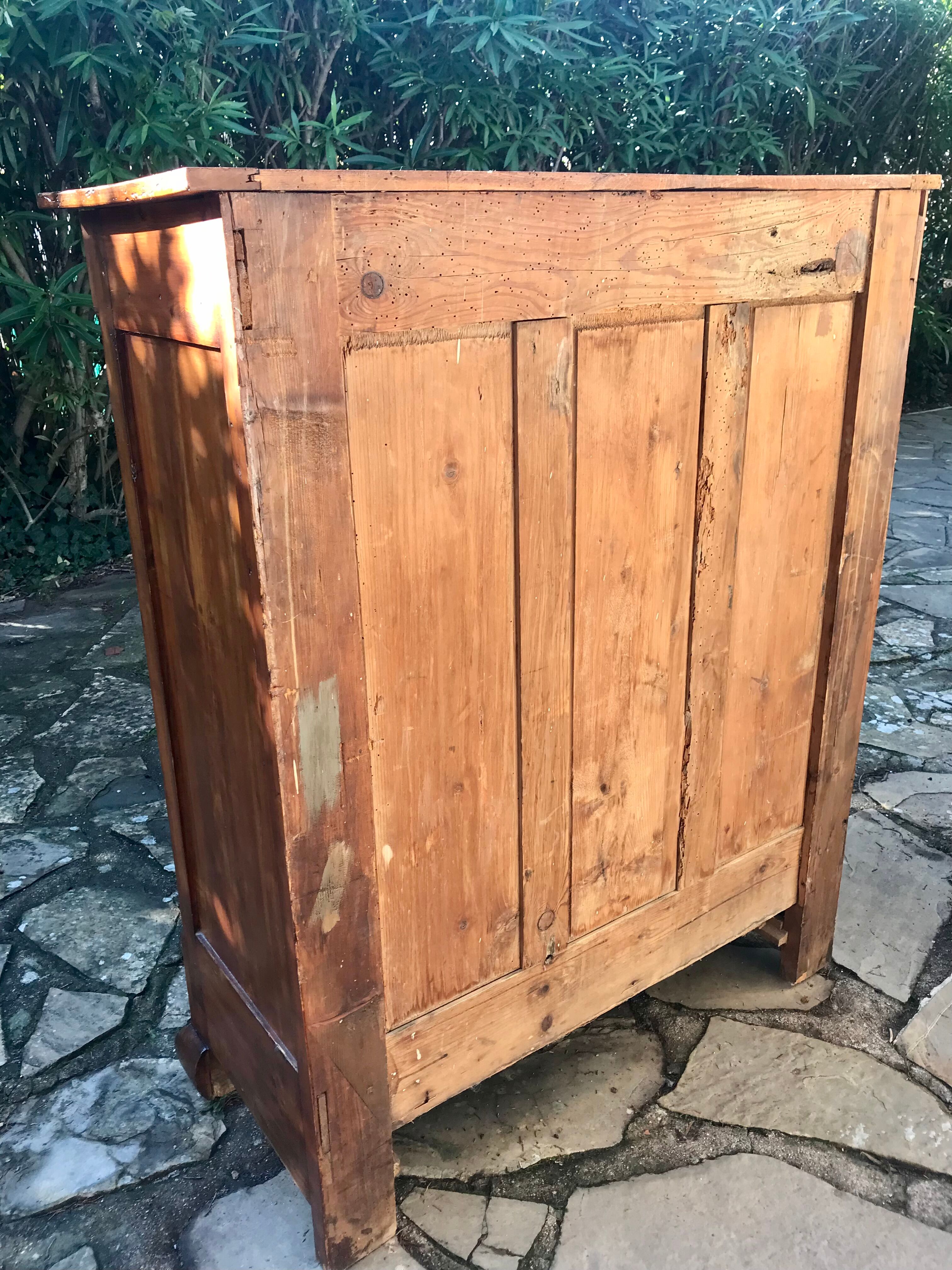 Nineteenth walnut directoire buffet