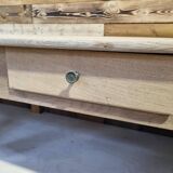 Old oak shop counter