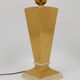 Lampe de table ou d'appoint en porcelaine de style post-moderne Memphis et Art Déco, Italie, années 1980