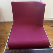 Paire fauteuils Tolozan – Éric Jourdan – Ligne Roset 2002 – structure alu
