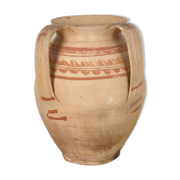 Antique ceramic vase in wabi-sabi style (c.1920)